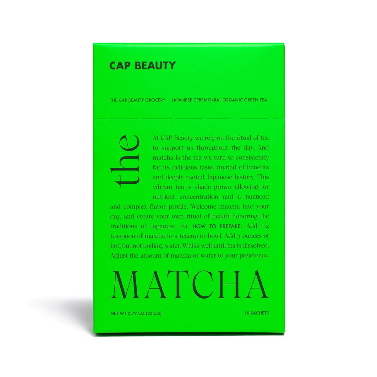 CAP Beauty Matcha Stick Box