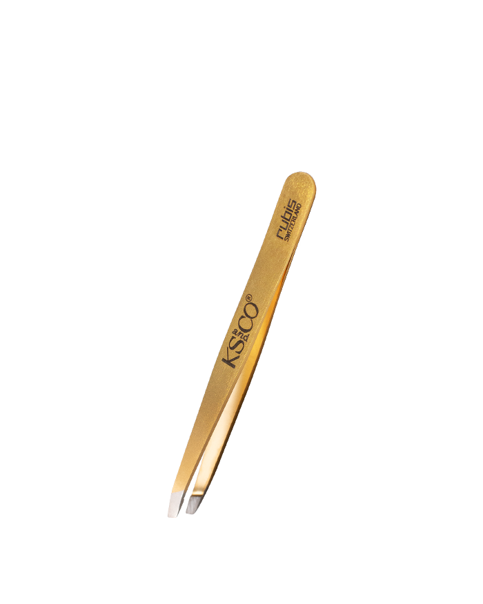KS&CO® X RUBIS® ANGLED TWEEZERS