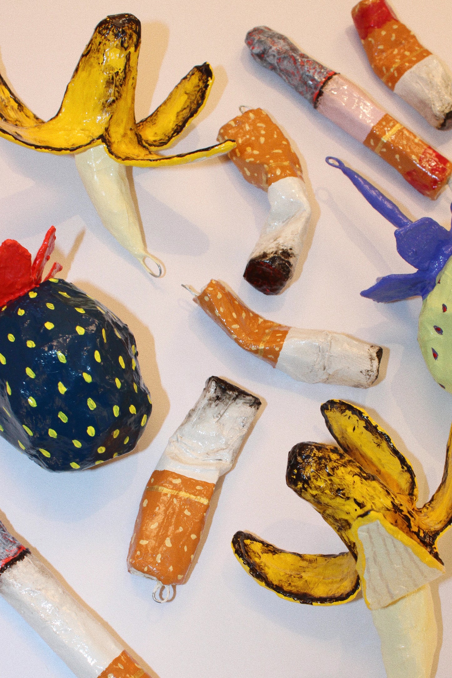 HANDMADE PAPER MACHE ORNAMENTS