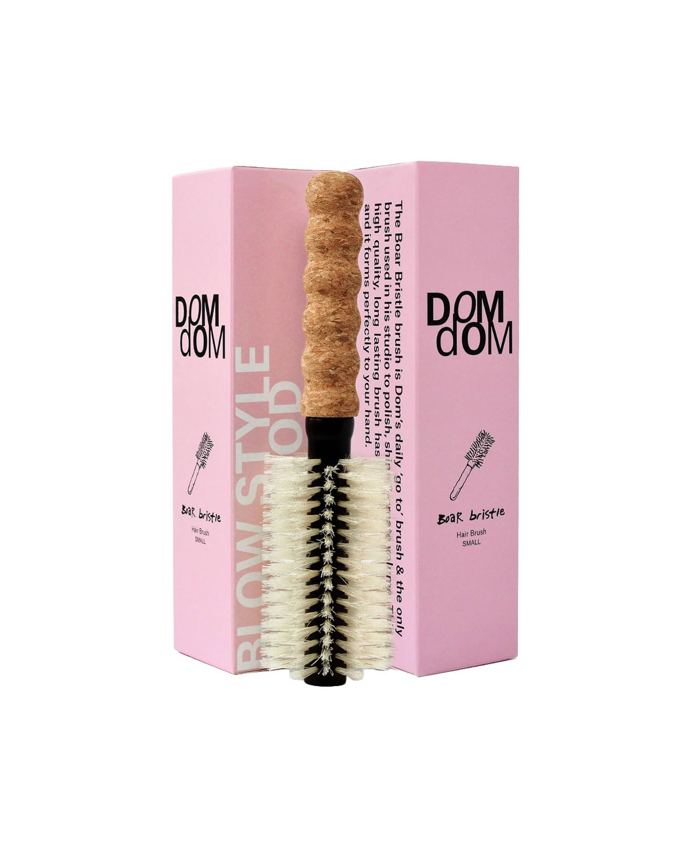 ROUND BOAR / NYLON BRISTLE BRUSH